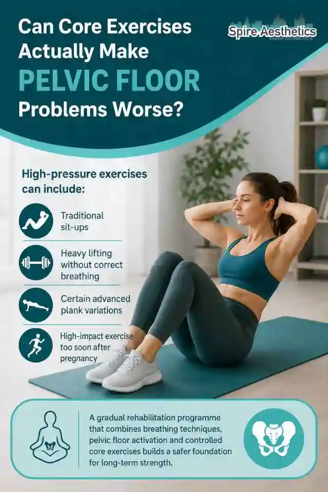 Can Strengthening Your Core Alone Actually Make Pelvic Floor Problems Worse Higham Ferrers?